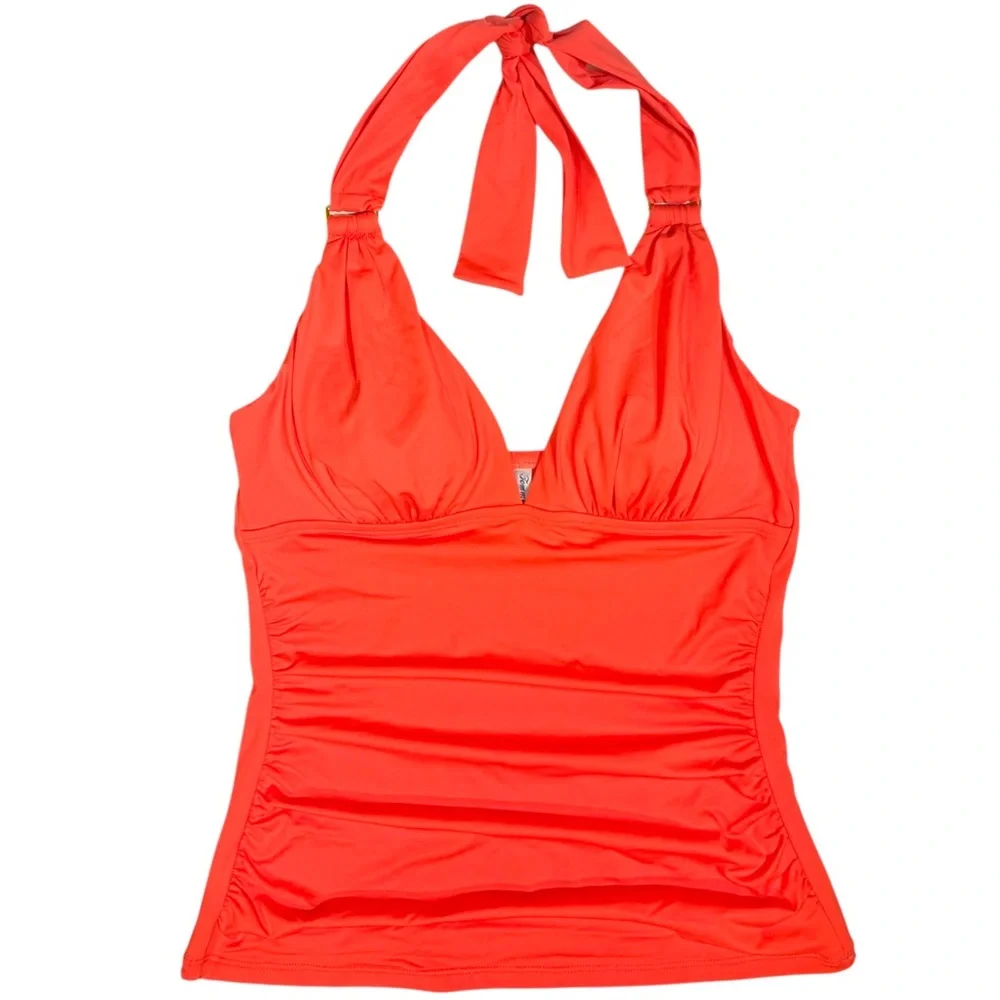 Tommy Bahama Pearl Halter Ring Tankini Top - Picture 4 of 12